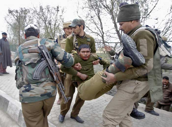 Terrorist attack in Kashmir