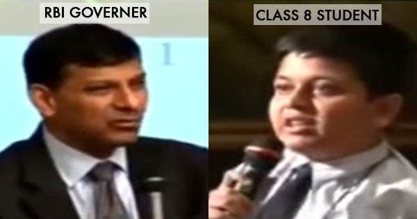 Must Watch: When School Kid Shocked The RBI Governor, Raghuram Rajan!!!