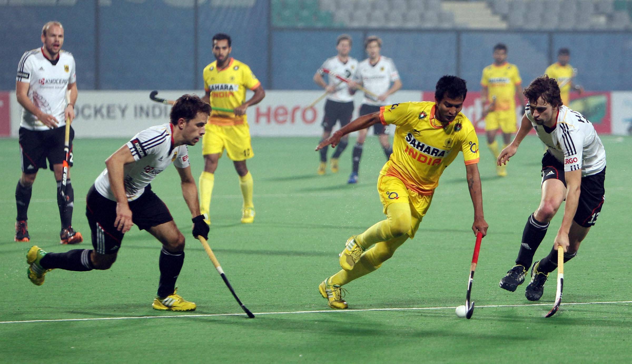 Hockey World League: India hold Germany to 3-3 draw, face Aus in QF