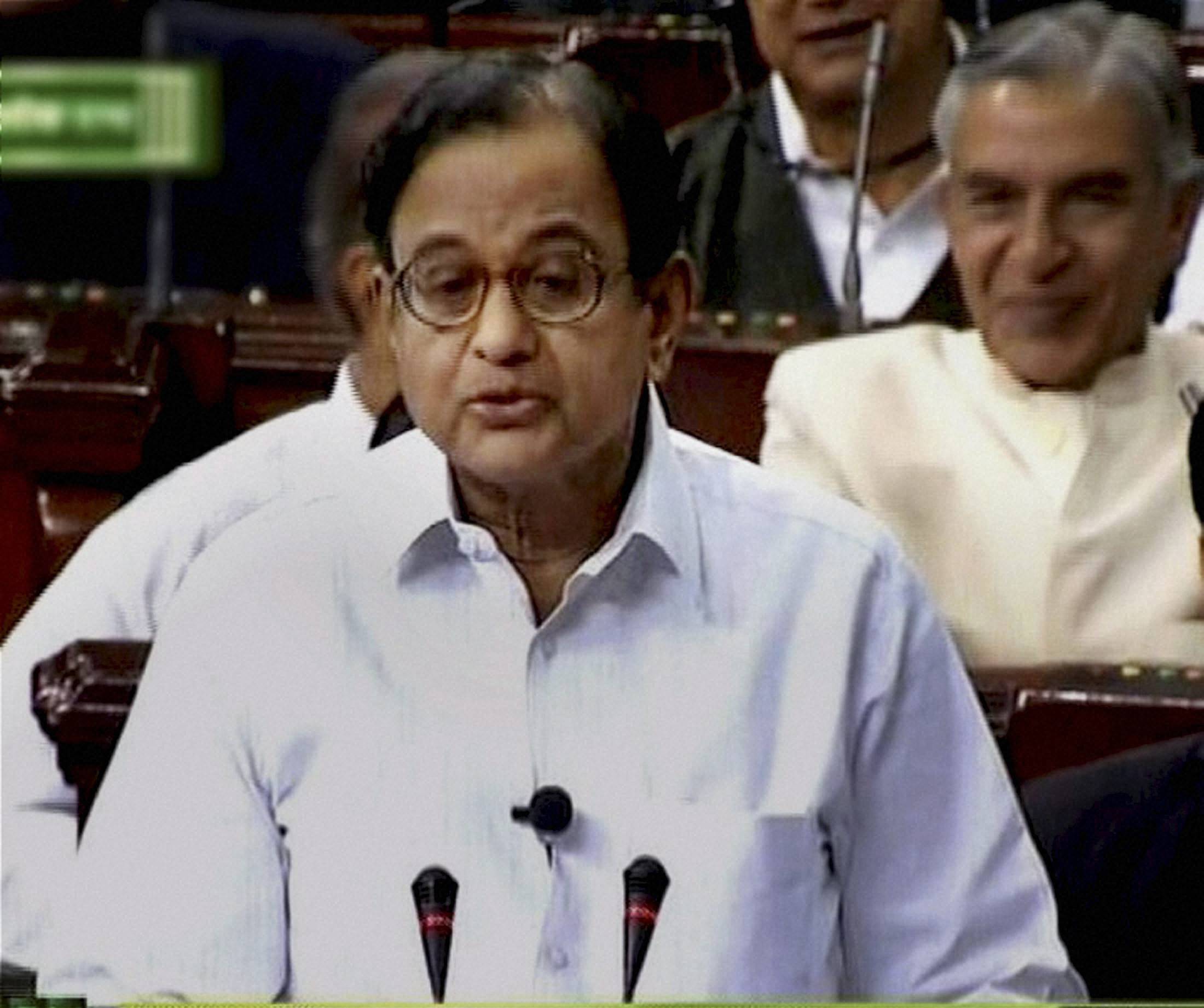 Chidambaram leaves taxes unchanged, says no policy paralysis