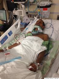 An Indian left temporarily paralysed by US Cops.
