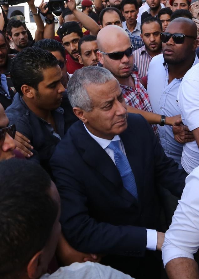 Ali Zidan freed   from gunman after Abduction.