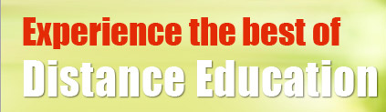 Experience the best of distance education