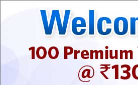 Welcome Gift! 100 Premium Visiting Cards @ Rs.130 only