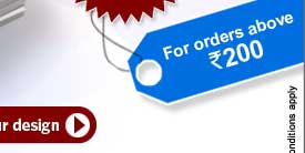 Free Delivery for orders above Rs.200