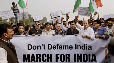 Anupam Kher's 'March For India' Today Against 'Intolerance' Protests