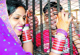 Karva Chauth celebrated in Jail