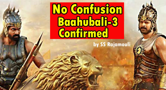 Comin' up next: Bahubali 3?