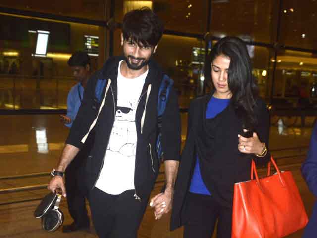 Shahid Mira back from Honeymoon