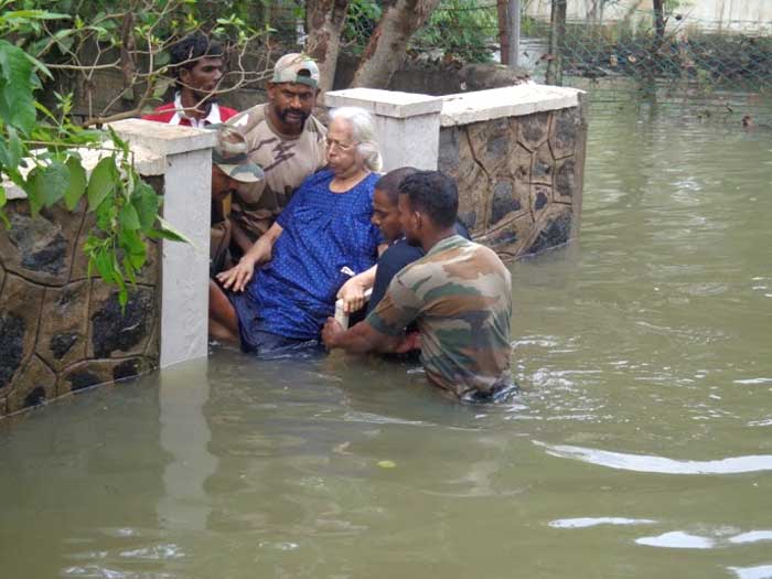 Army and internet two crucial pillars in Chennai flood relief work