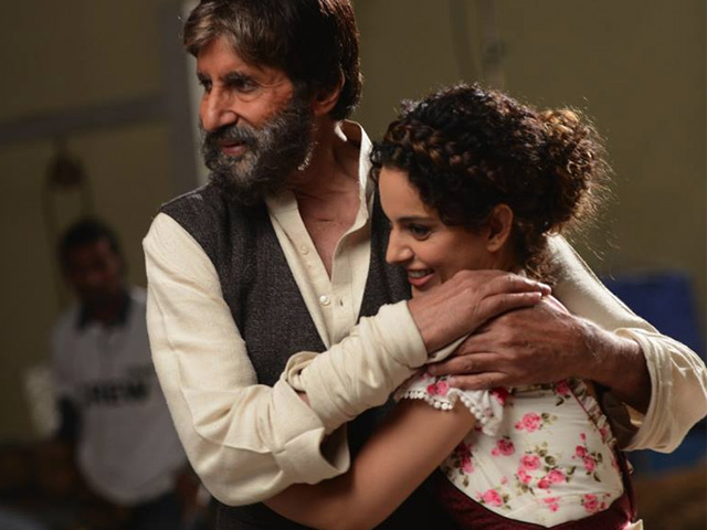 Amitabh bacchan works with Kangana, Talks about it on Twitter