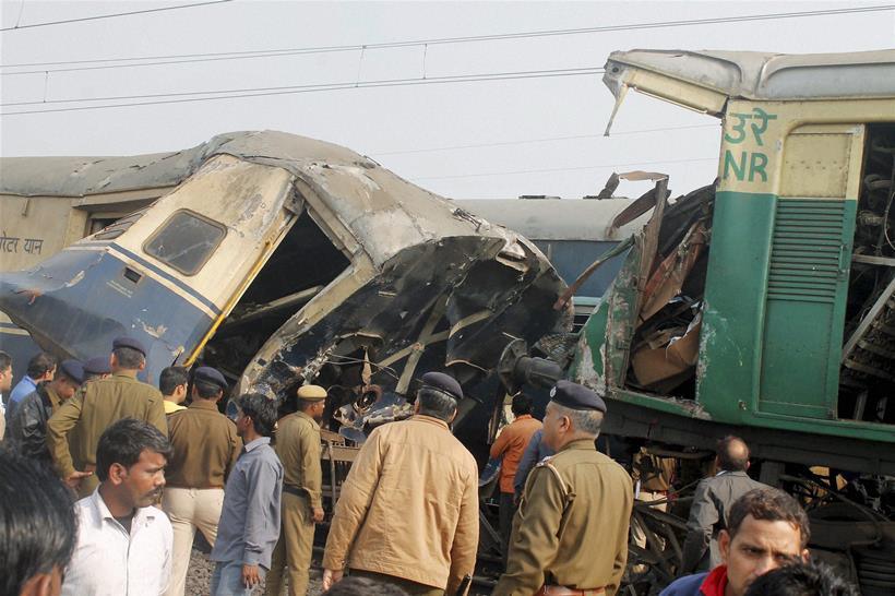 Train Collission: Driver dead