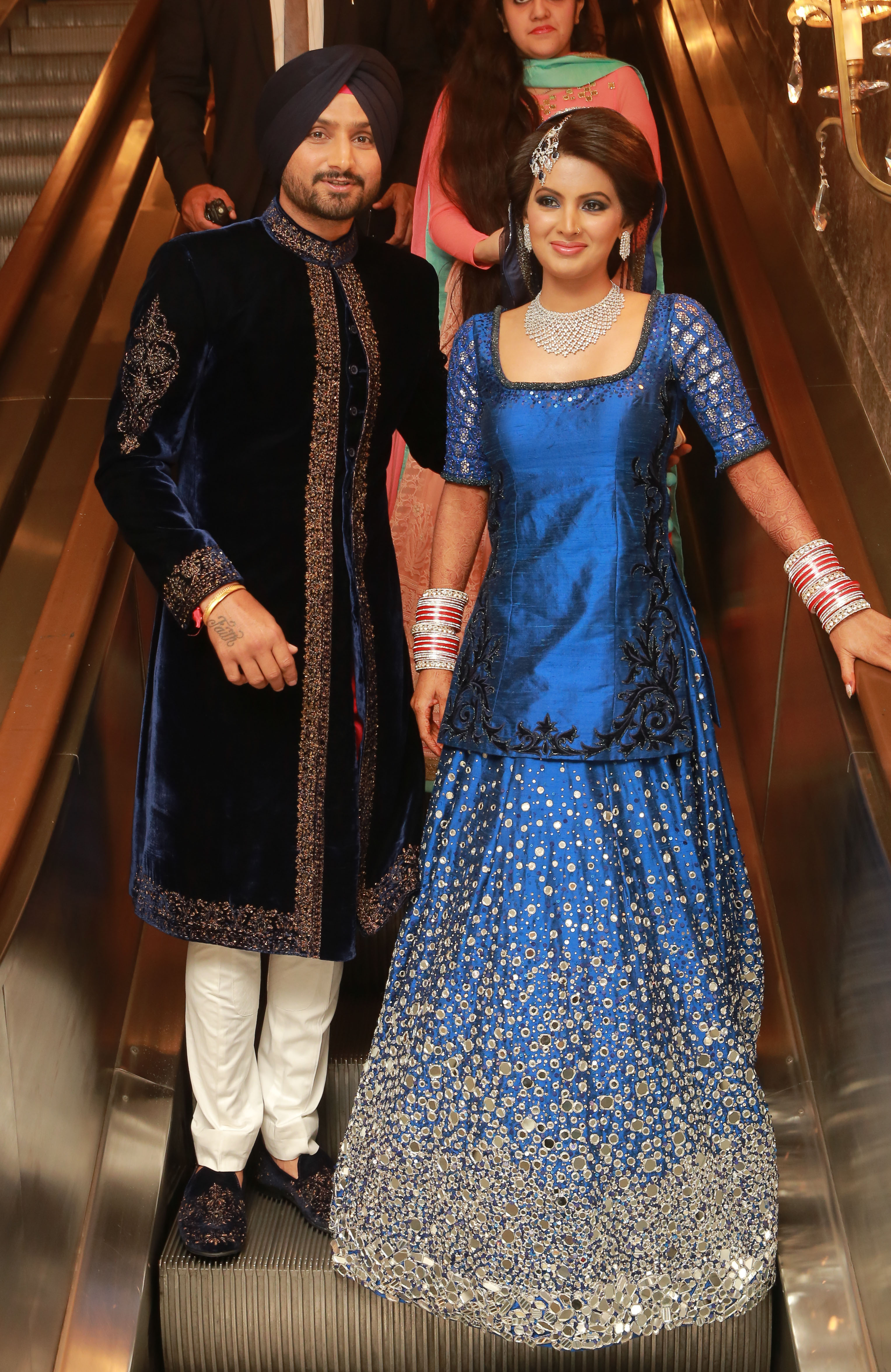 Harbhajan's Grand Reception